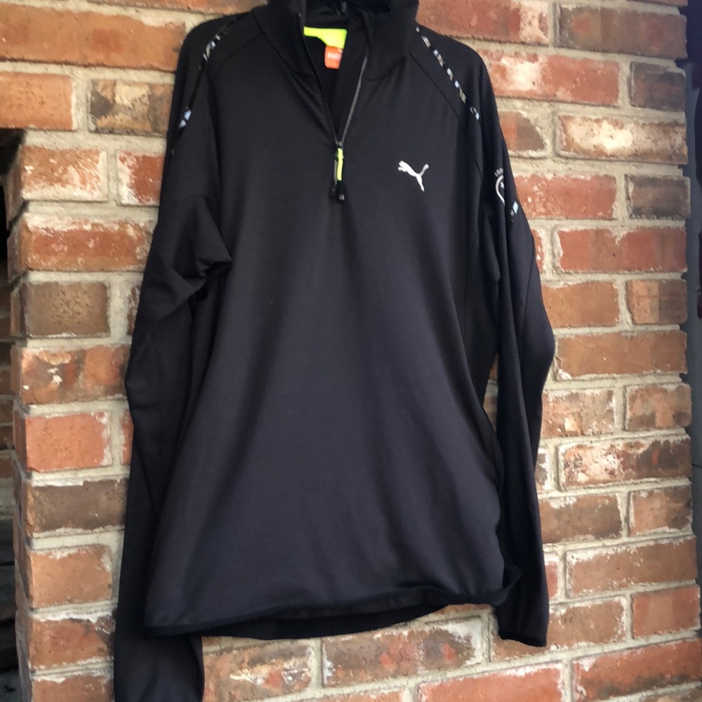 Puma Men’s Small 3/4 zip Fleece Lined Pullover